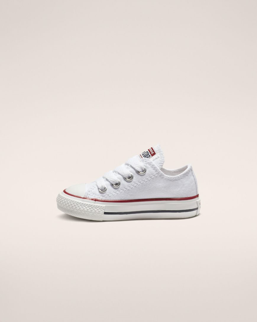 Tenisi Baieti Converse Chuck Taylor All Star Clasici Albi | RO GJWPO526